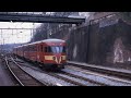 Blauwe Engel DE2 96+DE2 95+DE2 81 worden afgerangeerd in Arnhem, 3 April 1985 (met origineel geluid)