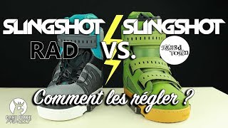 Slingshot Shredtown vs Slingshot RAD - Comment régler ses chausses ?