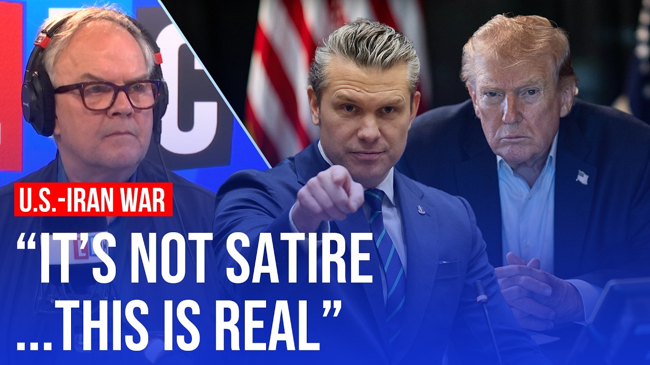 'Dystopian satire': White House called out for Iran propaganda video | LBC