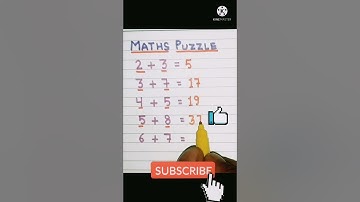 Maths Puzzle || solve this || amazing reasoning puzzles #mathspuzzle #batao #youtubeshorts #shorts