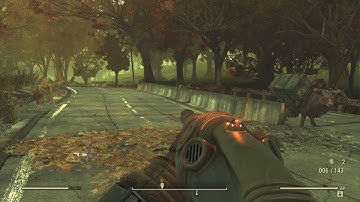 Fallout 76 Random encounter Helping a settler defend his Brahmin from Super Mutants