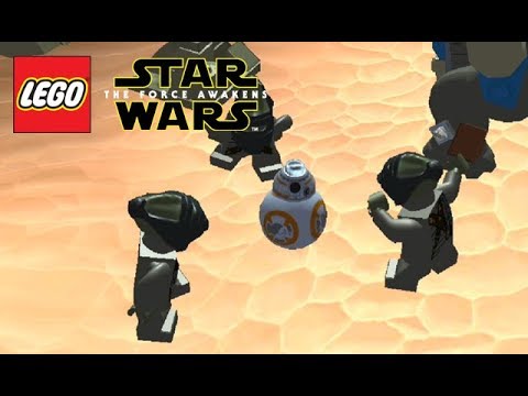 LEGO Star Wars: The Force Awakens - Jakku Graveyard [Ch. 1 Assault on Jakku] - Part 3 Android