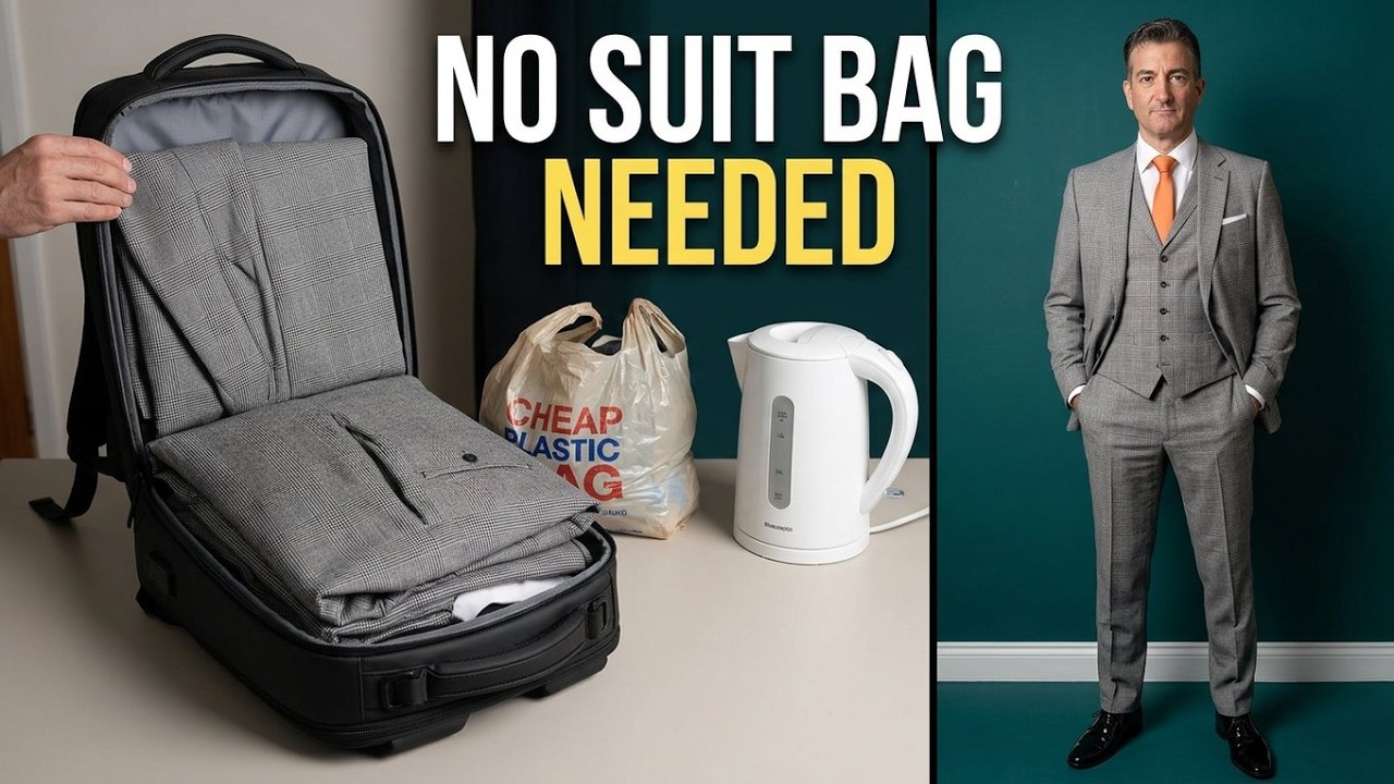 luggage for dress shirts Monos Garment Sleeve For Dresses And Suits - Check-In Size - Black