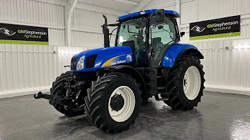 Jak vysoký je New Holland t6080?