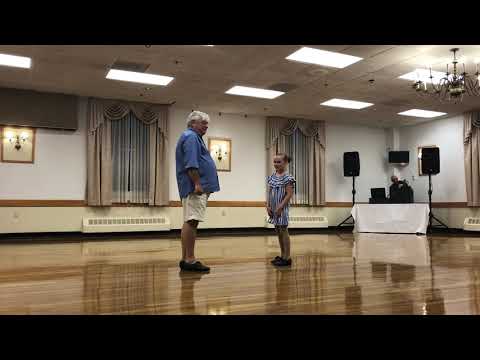 Tap duo, 10 year old and her Grandfather💗