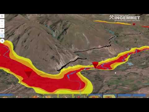 INGEMMET PONE A DISPOSICIÓN &quot;MAPA INTERACTIVO EN 3D DE PELIGROS DEL VOLCÁN SABANCAYA&quot;