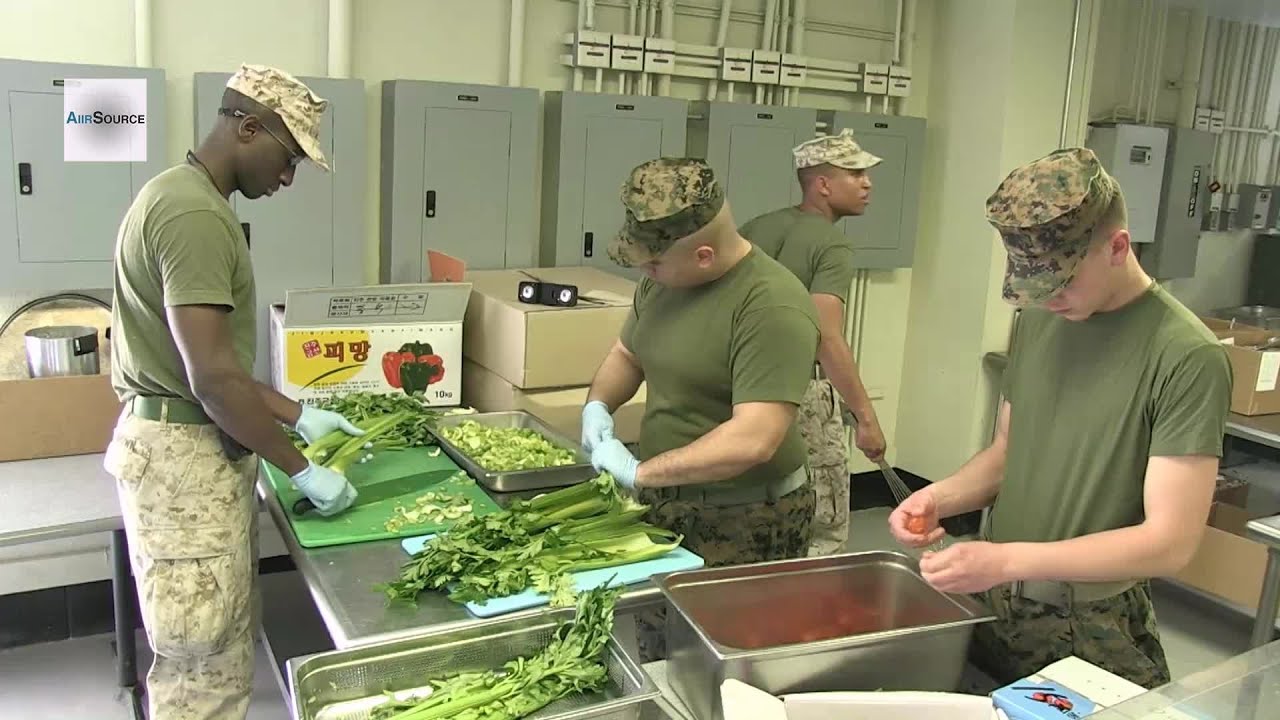 hall chow marine preparation chefs