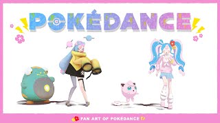 #3d  animation ナンジャモとフェアリーミクでPOKÉDANCE ⚡🌺