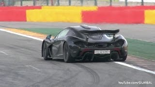 Mclaren P1 - Flatout On The Track