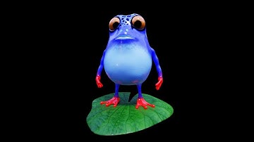 Blender 2.79 Creature ModelingTimelapse [Part 3/3] -Detail, UV Mapping, Texture painting