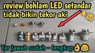 REVIEW Lampu LED Murah... LAMPU LED MOTOR