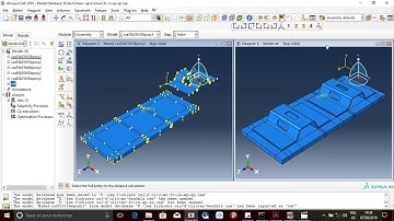how to open multiple abaqus model database files (.cae file)