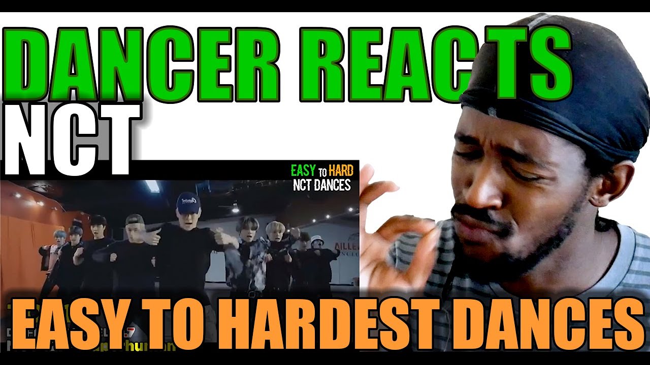 REAL STREET DANCER REACTS TO: EASY to HARDEST NCT DANCES of All Sub-Units