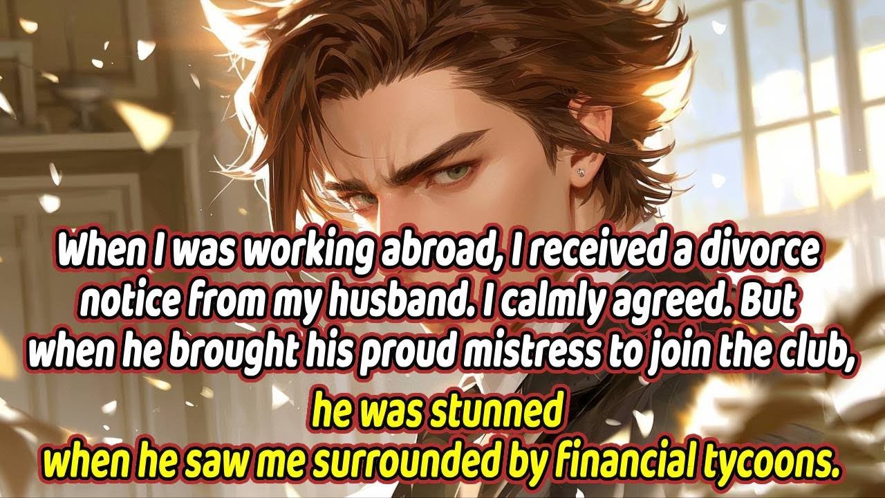 After overseas divorce, I agreed; husband brought mistress to club, stunned seeing me with tycoons.