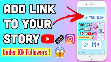 How to Add Link to Your Instagram Story WITHOUT 10k followers | Add YouTube link To Instagram Story