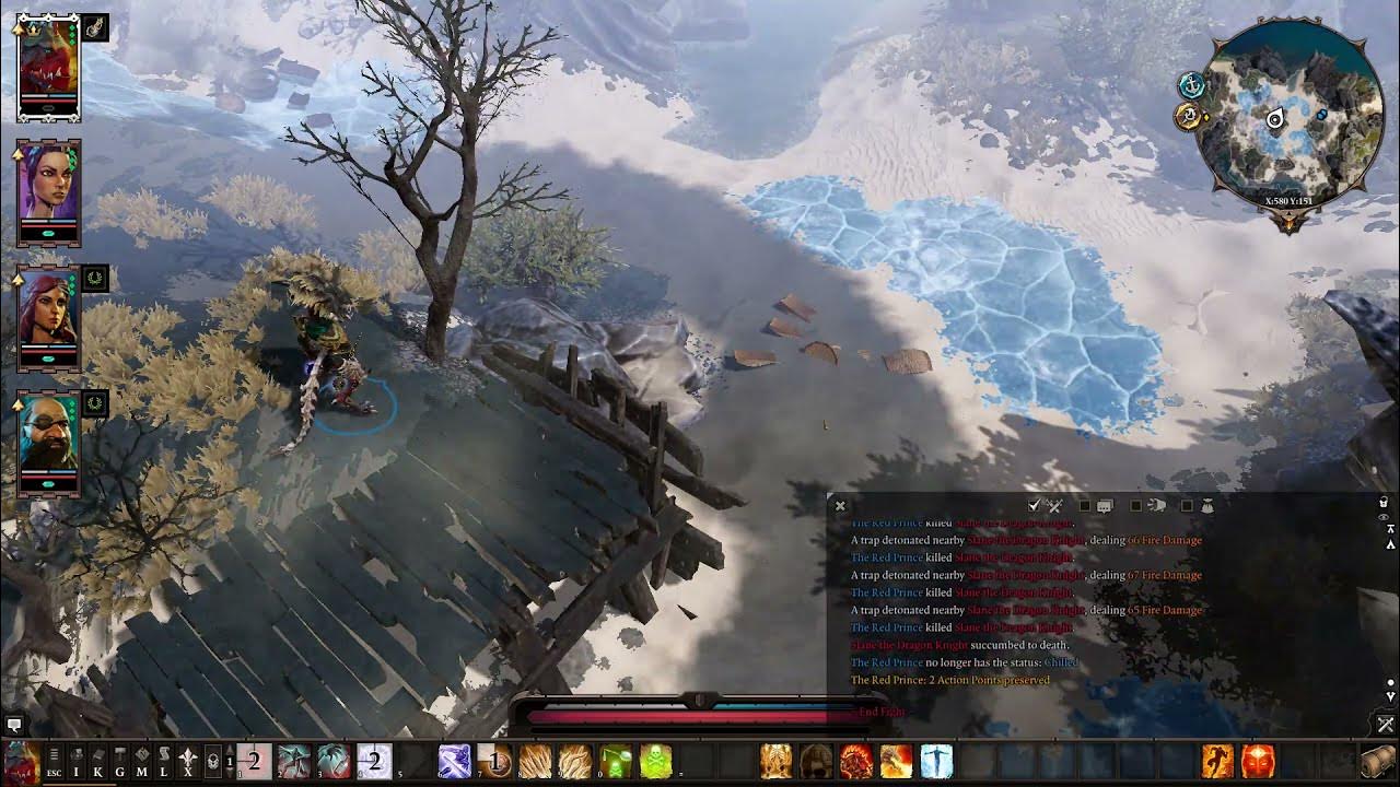 Slane vs Explosive Traps Cheese Divinity Original Sin 2 Definitive