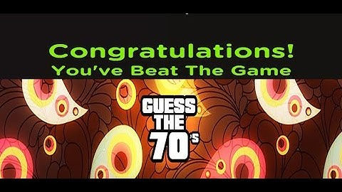 Guess The 70