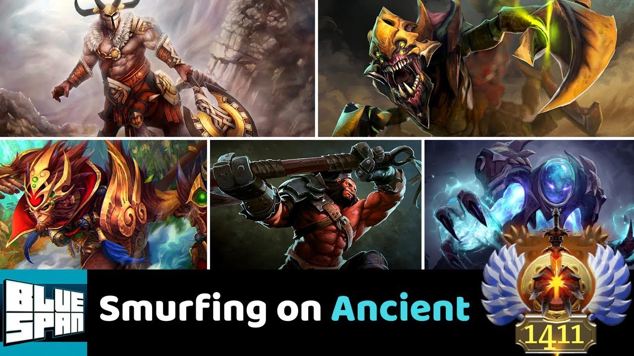 IMMORTAL (Smurfing on Ancient) CENT SK MK AXE ARC