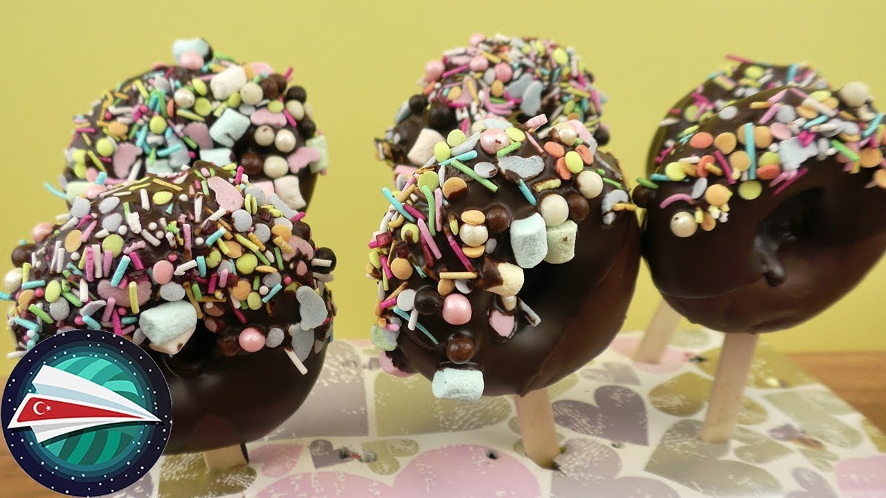 Cake Pops Tarifi Videosu Cake Pops Tarifi Videosu