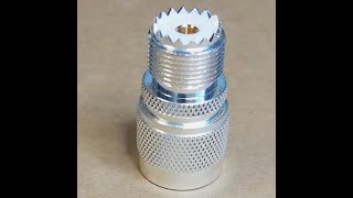 SO-239 UHF Female To N-Male Adapter