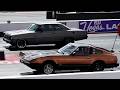 Classic Cars &amp; Classic Trucks Drag Racing Compilation LS Fest West Las Vegas 4K UHD