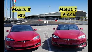 Чем Tesla Model S P100D лучше  Model S 75D