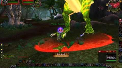 King Krush Tame - Rare Green Devilsaur in Sholazar Basin