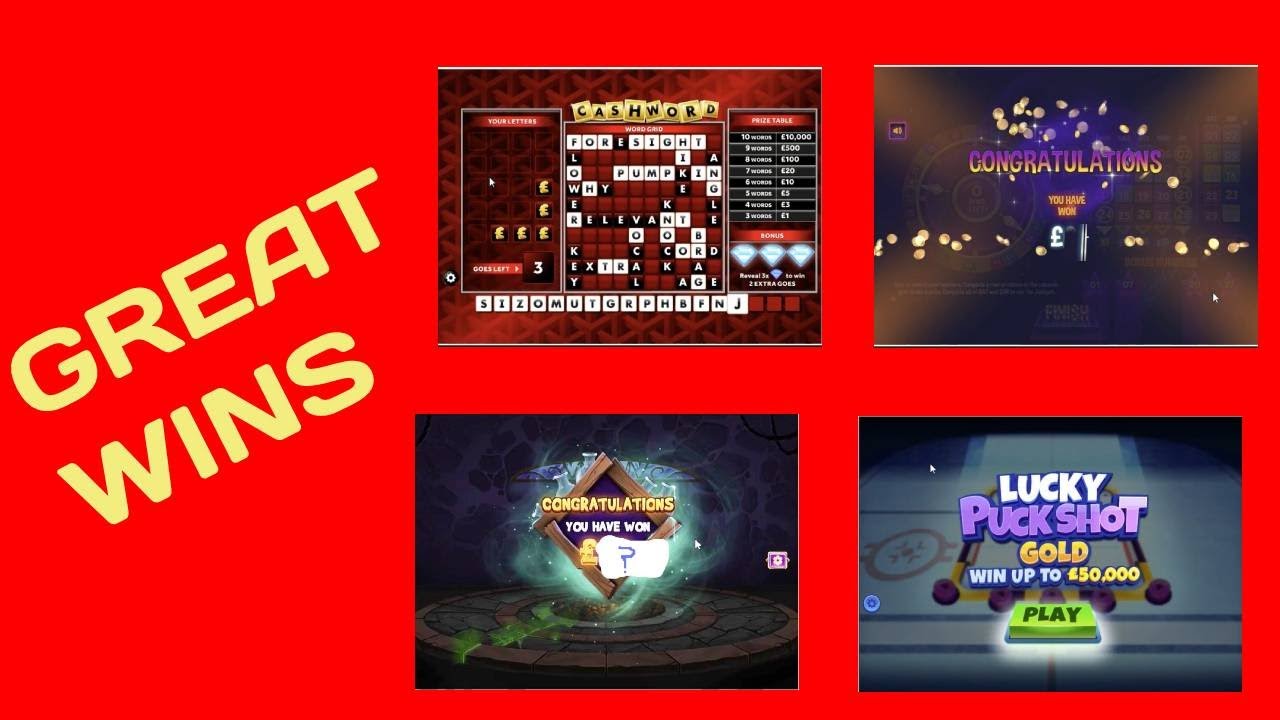 VERY NICE WIN ON THE NATIONAL LOTTERY SCRATCHCARDS ONLINE SCRATCH CARDS