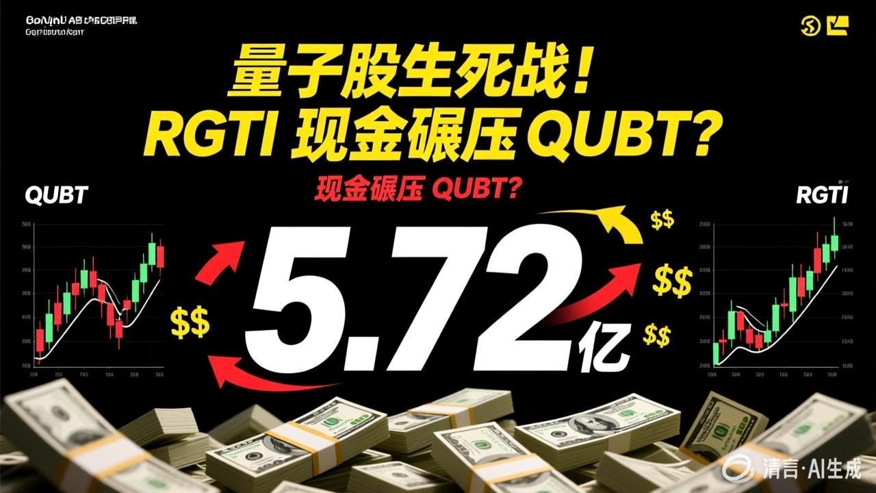 量子淘金热：QUBT vs.  RGTI，美联储降息周期下，哪支才是“量子黑马”？#量子计算#QUBT#RGTI#美股投资#量子科技#科技股#美联储降息#成长股#AI与量子#投资策略#财经解读#量子芯片