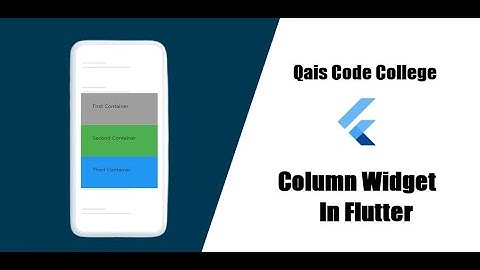 Flutter Column Widget From Basic to Advanced in Urdu/Hindi (2025 Guide) ||Flutter Widgets
