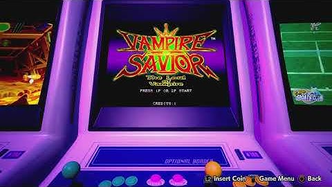 Vampire Savior:J.Talbain Arcade Playthrough