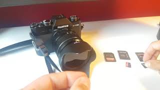 Fujifilm xt20 CARD ERROR