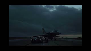 #BUGATT#Legends never die#BUGATTI Chiron Sport.Bugatti VS Air F16 | Land king VS Air king | Battle. screenshot 3