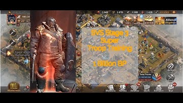 SvS Troop Training¦1 Billion BP¦ My Journey¦ State of Survival