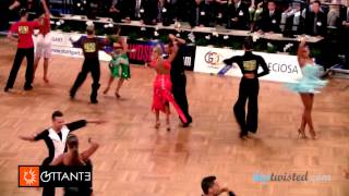 Armen Tsaturian - Svetlana Gudyno, GOC Stuttgart 2014, WDSF Grand Slam latin, 3. round - paso doble