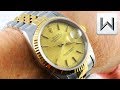 Rolex Datejust Two Tone Jubilee Bracelet (16233) Luxury Watch Review