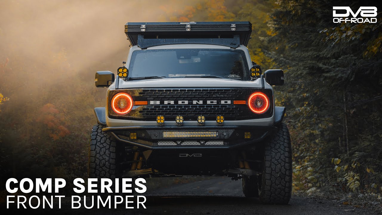 The Perfect Ford Bronco Front Bumper | DV8 Offroad Comp Series