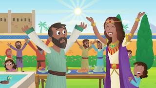 The Brave and Beautiful Queen - The Bible App for Kids screenshot 1