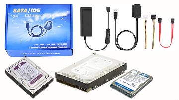 EXTERNAL USB SATA / IDE HARD DRIVE CONNECTOR OR ADAPTER ll Technical Adan ll