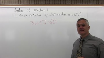 MTH 060 : Section 1.8 Problem 1 - Mathematics with Dan Avedikian