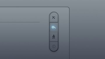 Glowing Button Animation