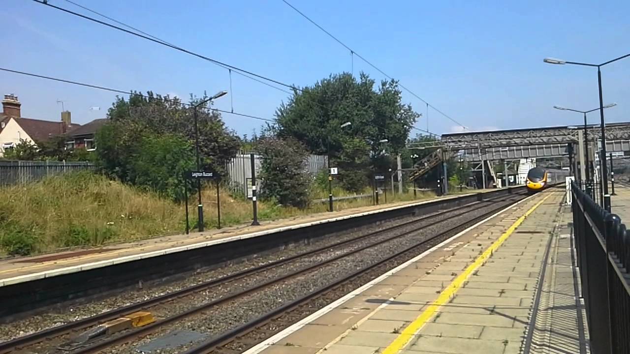 Trains at Leighton Buzzard, WCML, 25/7/14 YouTube