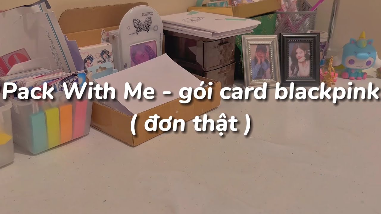 PWM - Gói card bo góc Blackpink + góc bàn mới [ đăng lại vì lỗi ]
