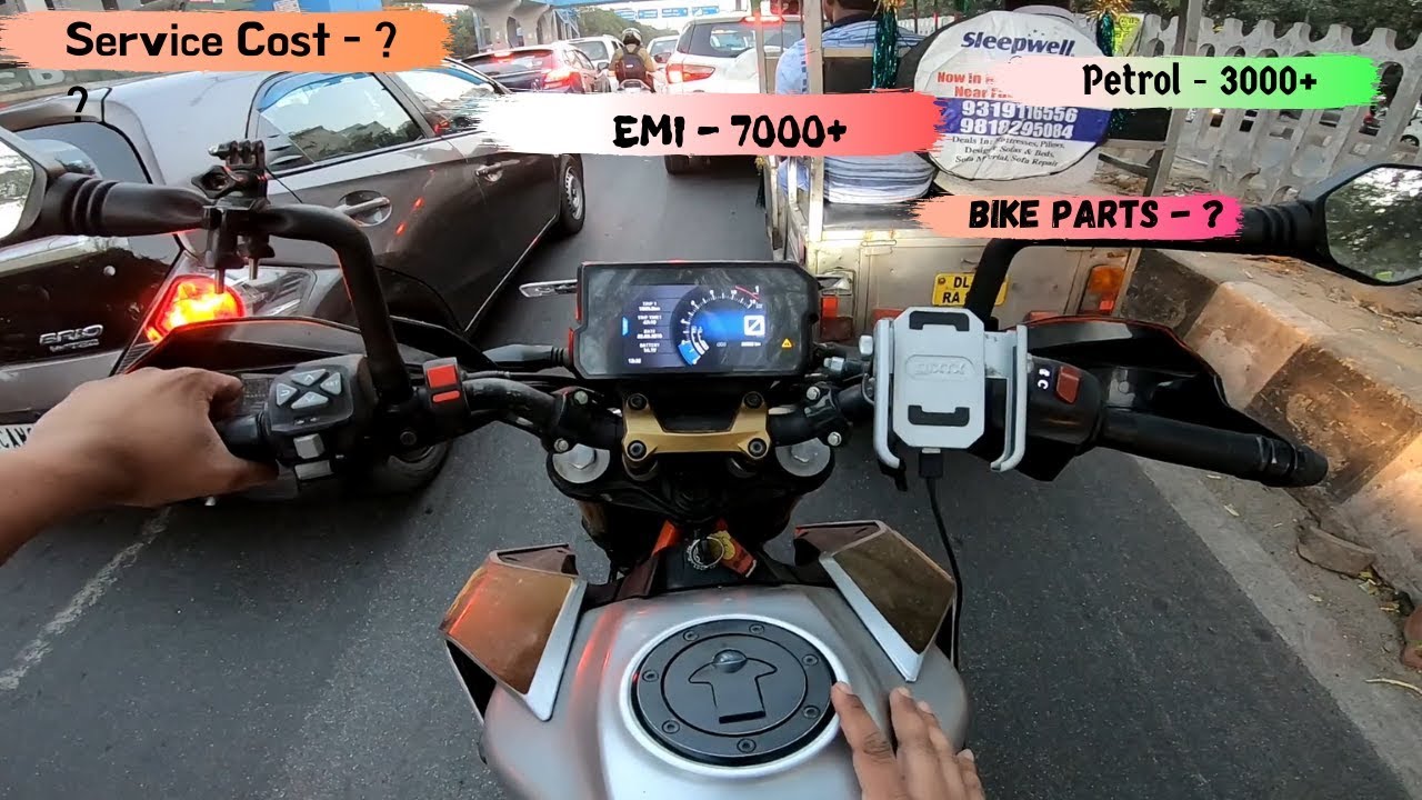How Much Money I spent On KTM Duke 390 Every Month!