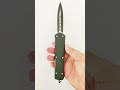 B20 Black Double Edge Knife otf Automatic Knives #edcorganizer #edc #blade #otf #otfknife