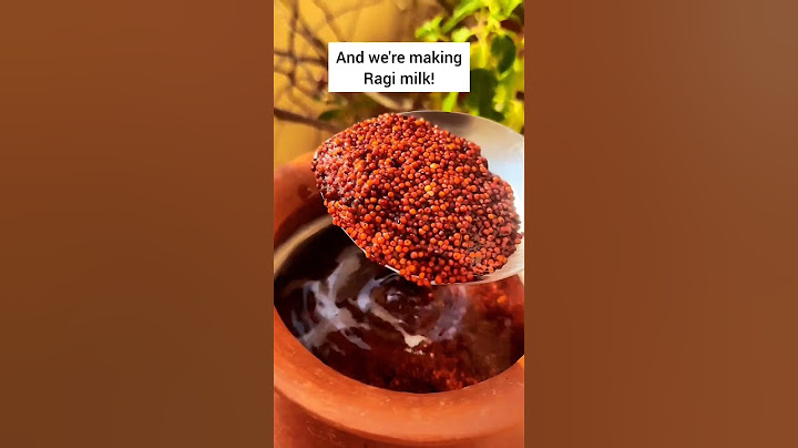 Best way to made vegan milk ( Ragi Milk )
