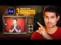 3 Screen Effects Top YouTubers are using in 2025! (After Effects)