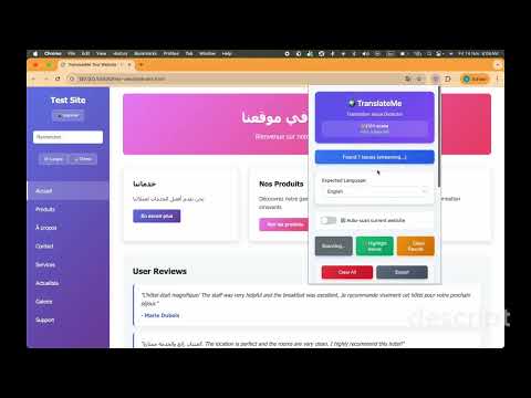 TranslateMe - Translation Testing Extension video preview 2