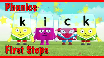 Alphablocks - Word Magic "K-I-C-K" (Red Level Step3)