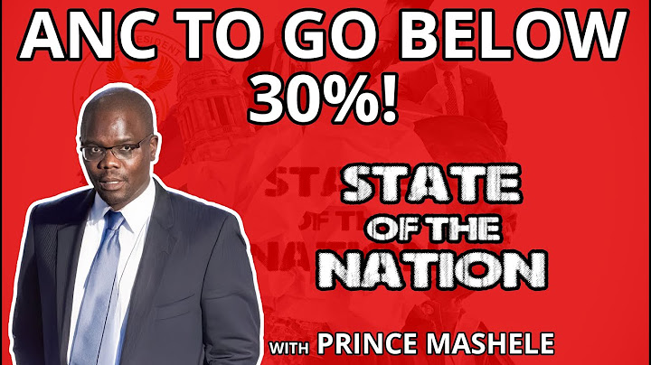ANC To Go Below 30%! with Prince Mashele